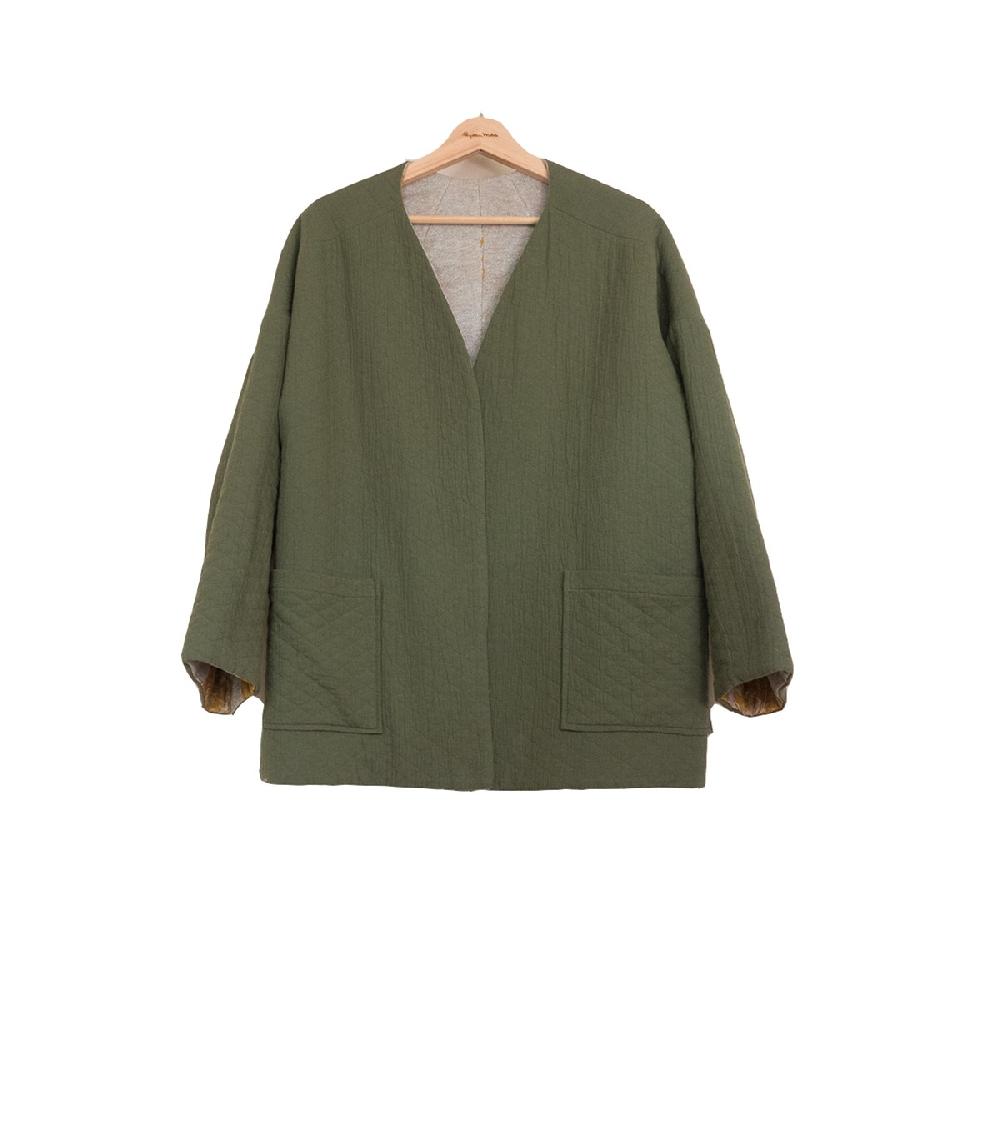 Perpetummobile Kimono Kaki Reversible Regina