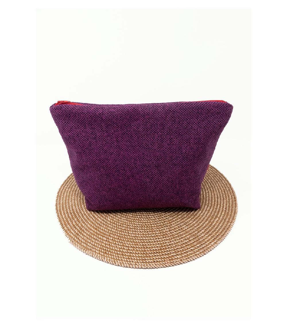 perpetummobile Neceser de paño de lana morada