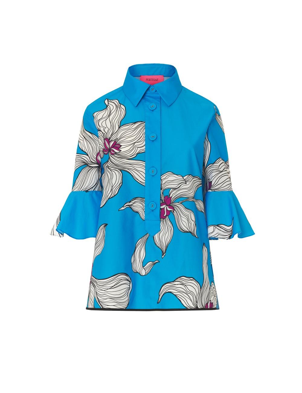 pertegaz Camisa estampada manga corta