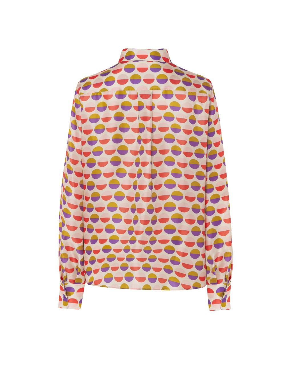 Pertegaz Camisa Lunares Bicolor