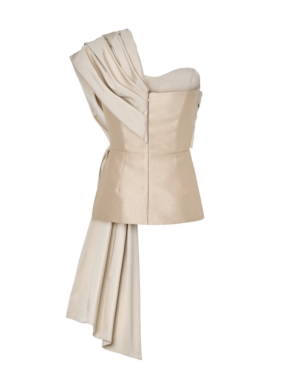 Pertegaz Cuerpo Entallado Con Lazada