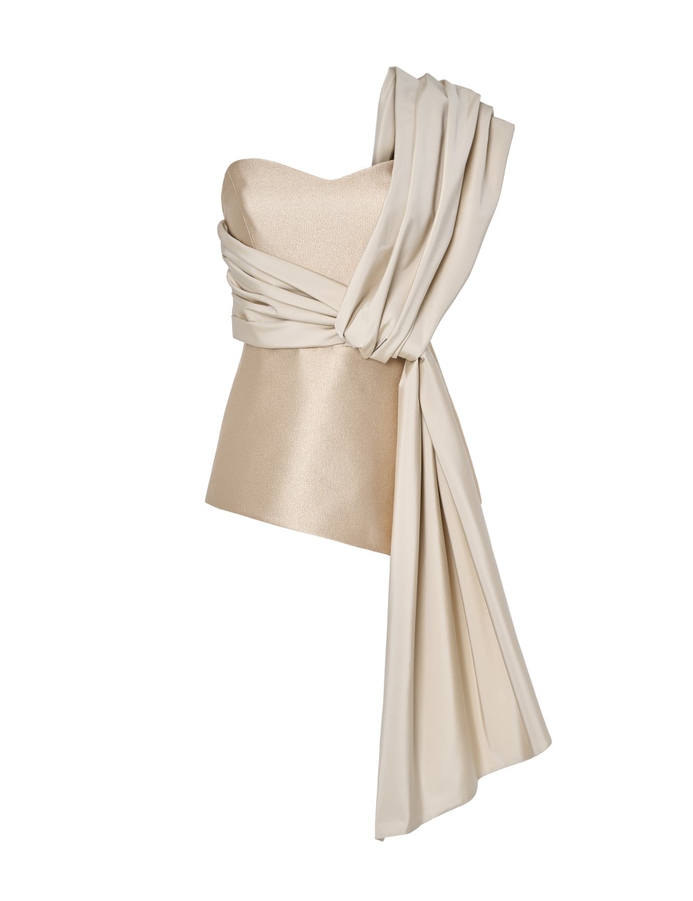 pertegaz Cuerpo entallado con lazada