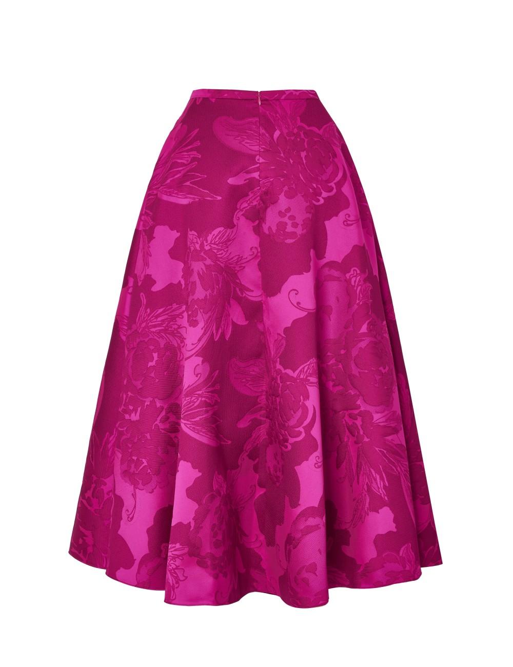 Pertegaz Falda Jacquard Floral