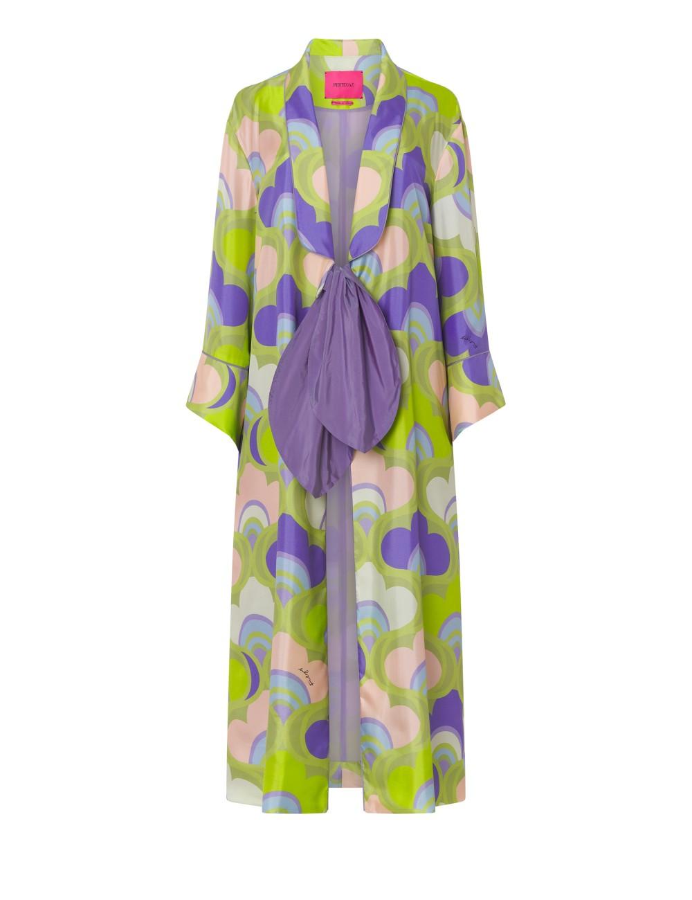 pertegaz Kimono print retro