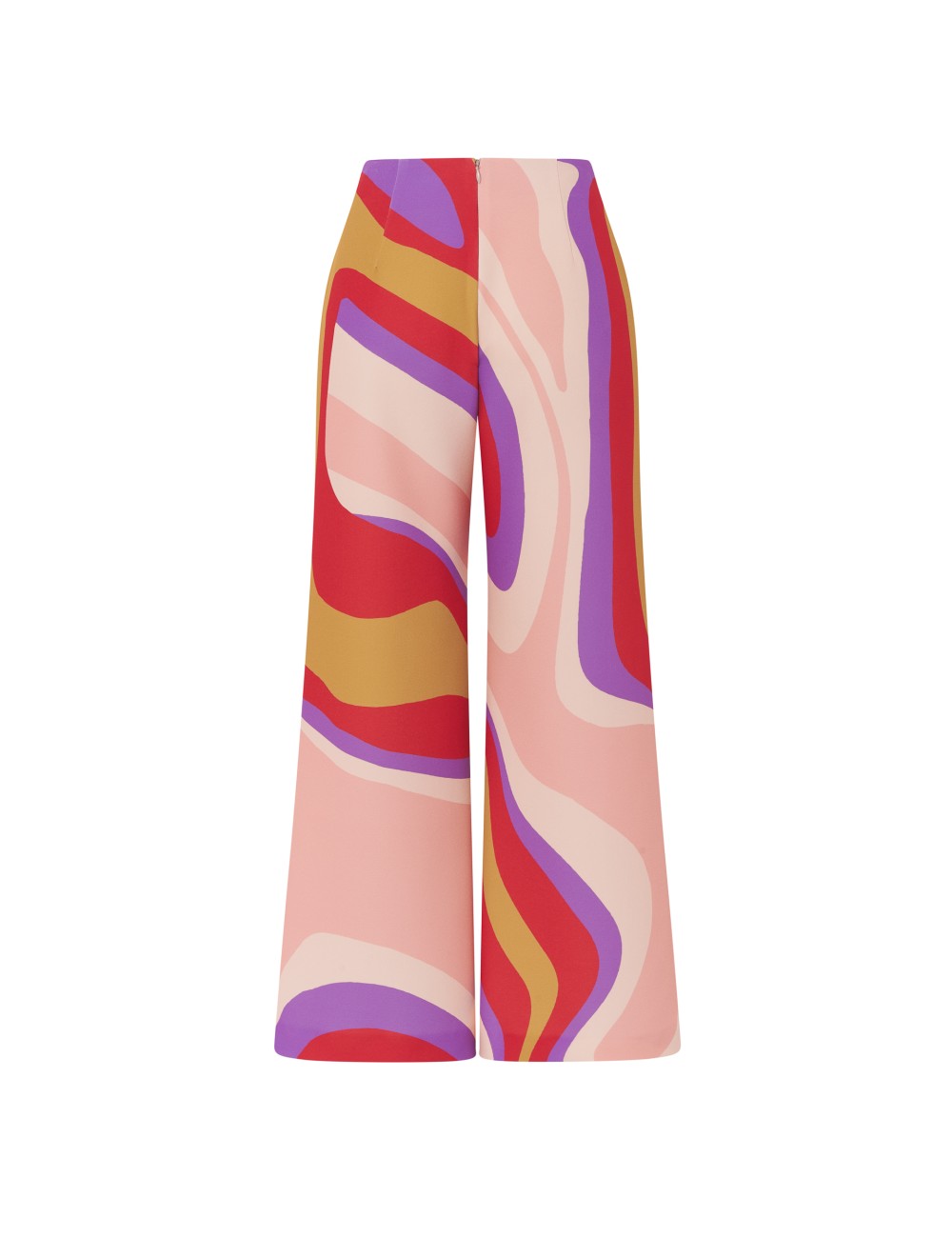 Pertegaz Pantalón Crepe Print Ondas