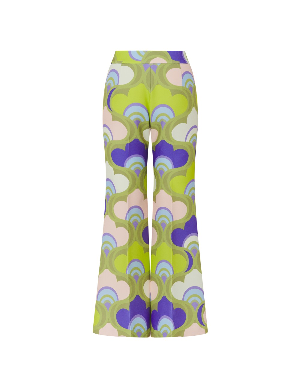 Pertegaz Pantalón Crepe Print Retro