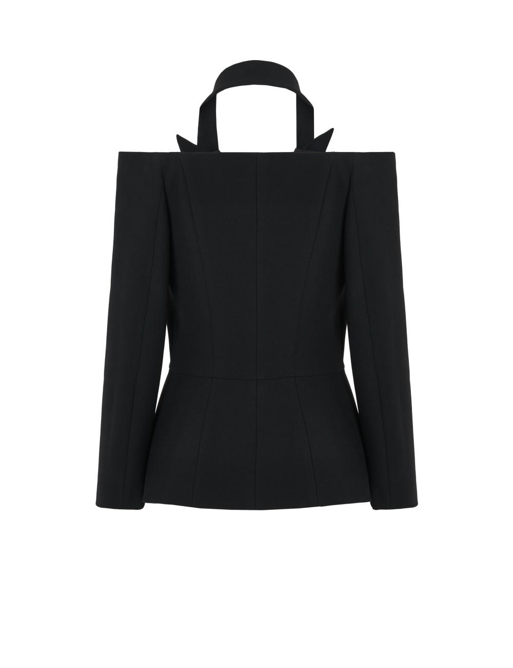 Pertegaz Smoking Con Hombros Descubiertos Negro