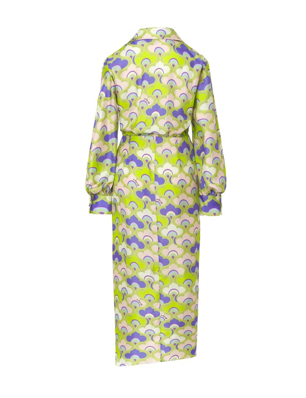 Pertegaz Vestido Camisero Print Retro