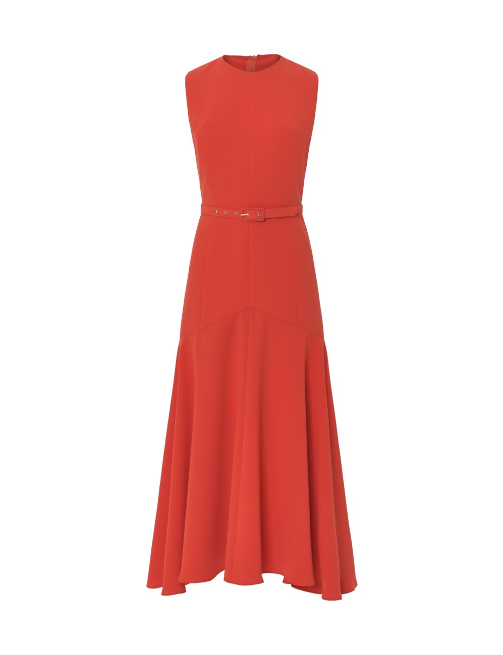 pertegaz Vestido crepe godets