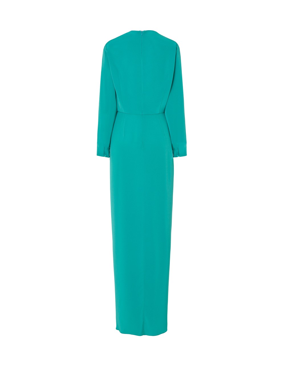 Pertegaz Vestido Largo Con Lazo Verde