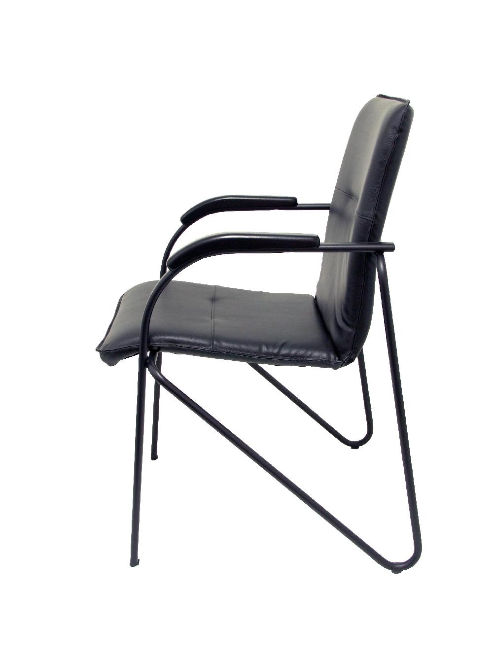 Piqueras Y Crespo Pack 2 Sillas Samba Similpiel Negro