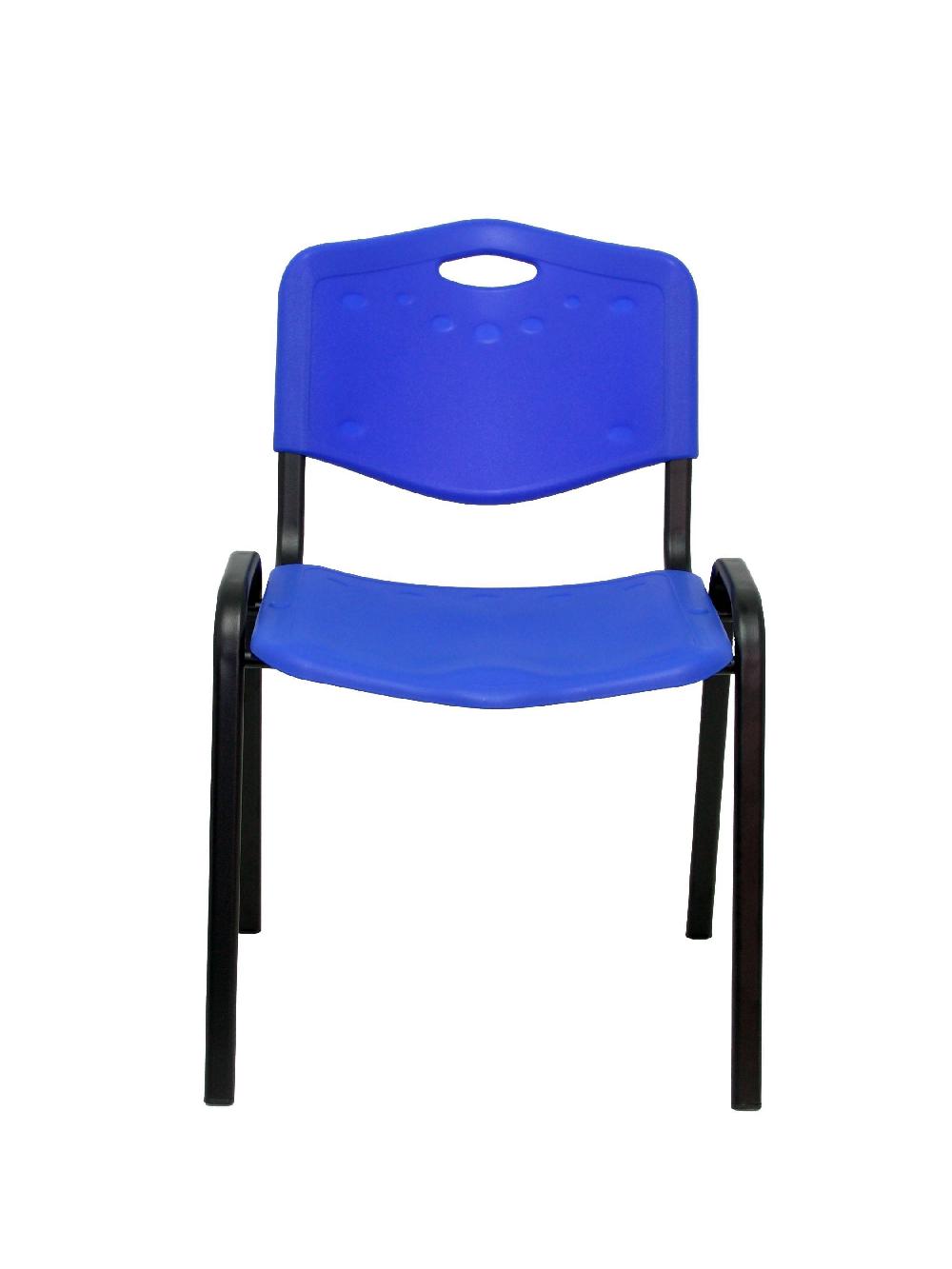 Piqueras Y Crespo Pack 4 Sillas Iso Pastic PVC Azul