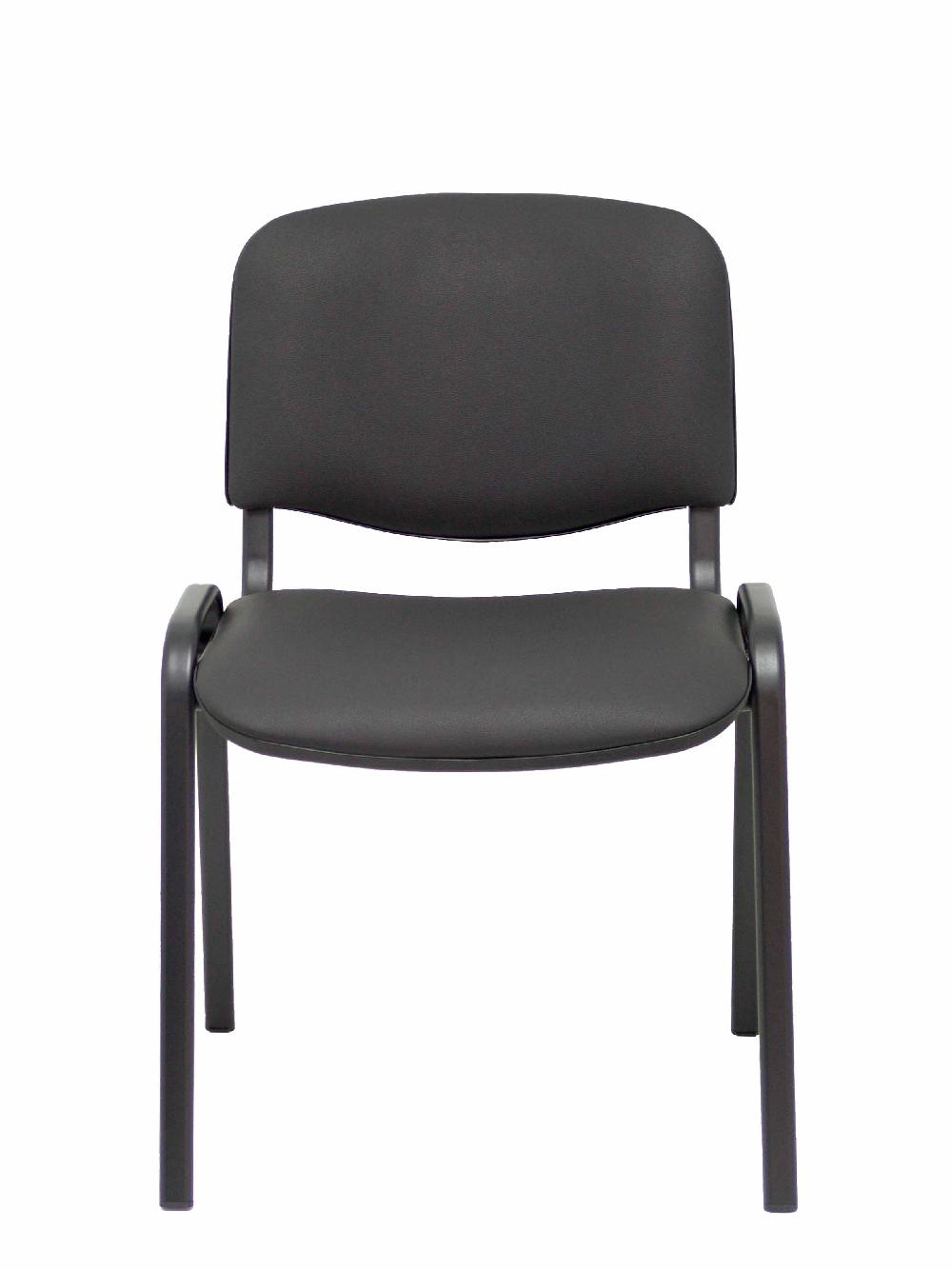 Piqueras Y Crespo Pack 4 Sillas Iso Similpiel Negro