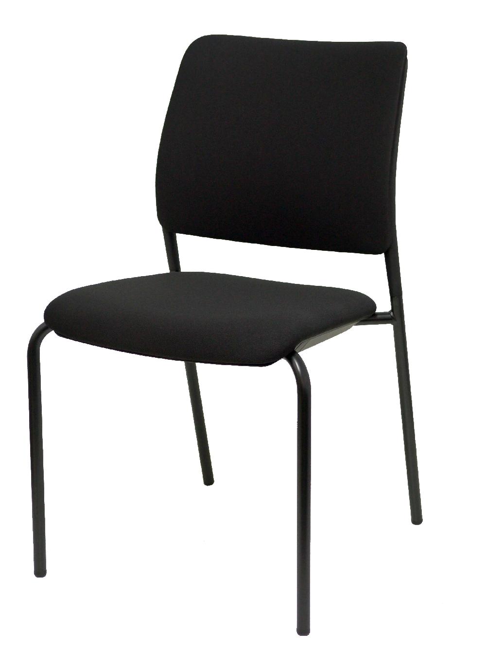 Piqueras Y Crespo Pack 4 Sillas To-sync Meet Color Negro