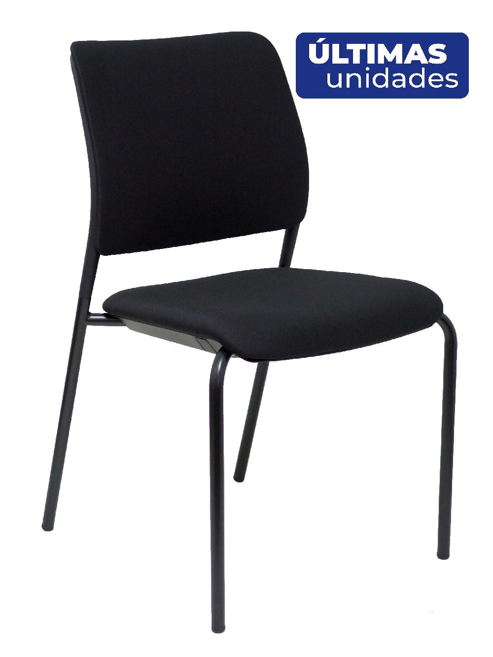piqueras y crespo Pack 4 sillas To-sync meet color negro