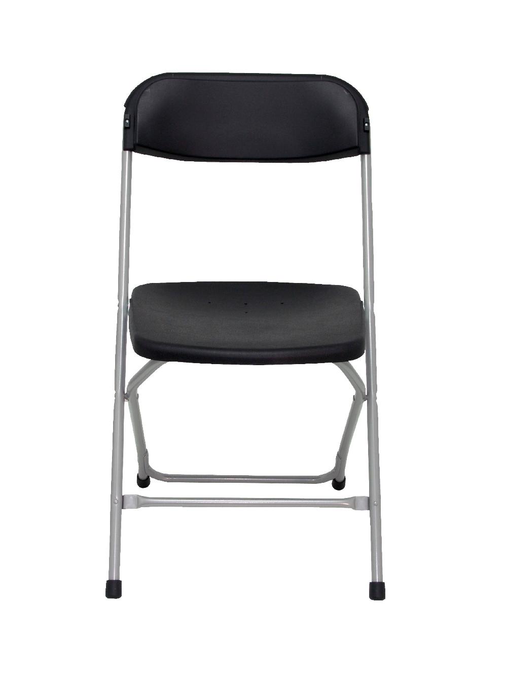 Piqueras Y Crespo Pack 5 Sillas Plegables Polyfold Negra