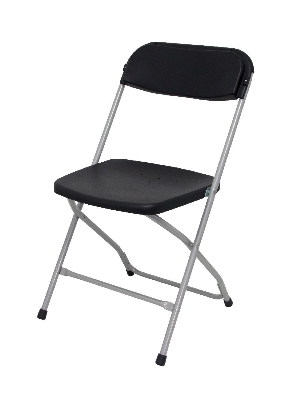 Piqueras Y Crespo Pack 5 Sillas Plegables Polyfold Negra