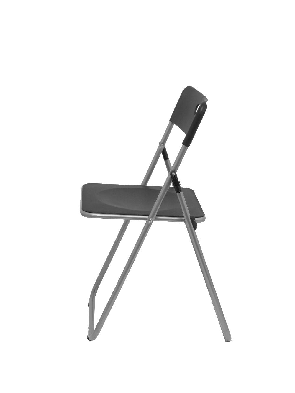 Piqueras Y Crespo Pack 6 Sillas Plegables Opti547 Plástico Negro