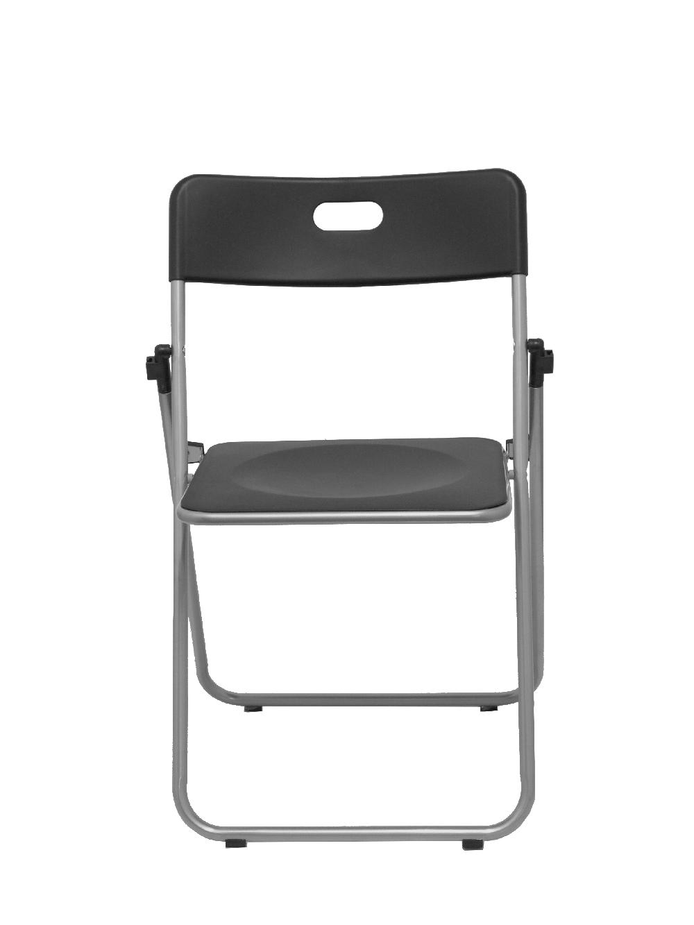 piqueras y crespo Pack 6 sillas plegables Opti547 plástico negro