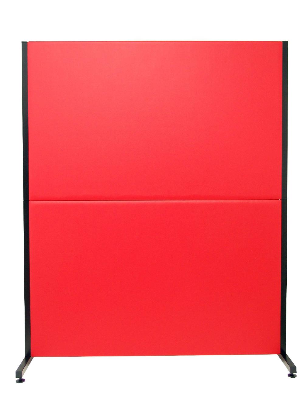 piqueras y crespo Biombo Valdeganga similpiel rojo