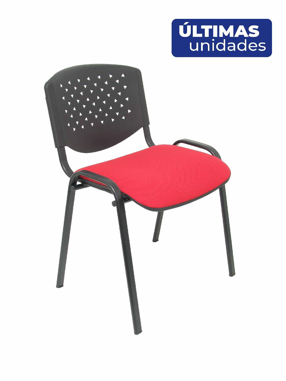 piqueras y crespo Pack 2 sillas Petrola aran rojo