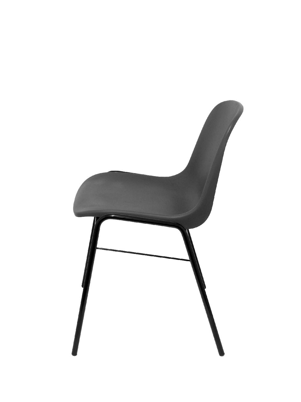 Piqueras Y Crespo Pack 4 Sillas Beta Gris