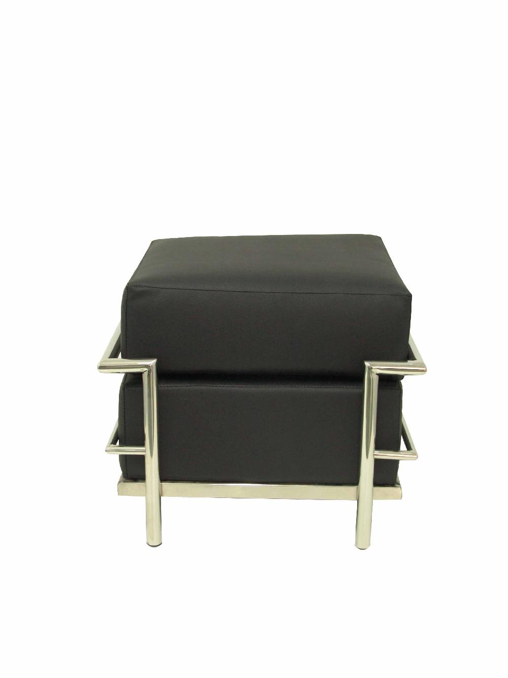 Piqueras Y Crespo Reposapies Sofá Similpiel Negro