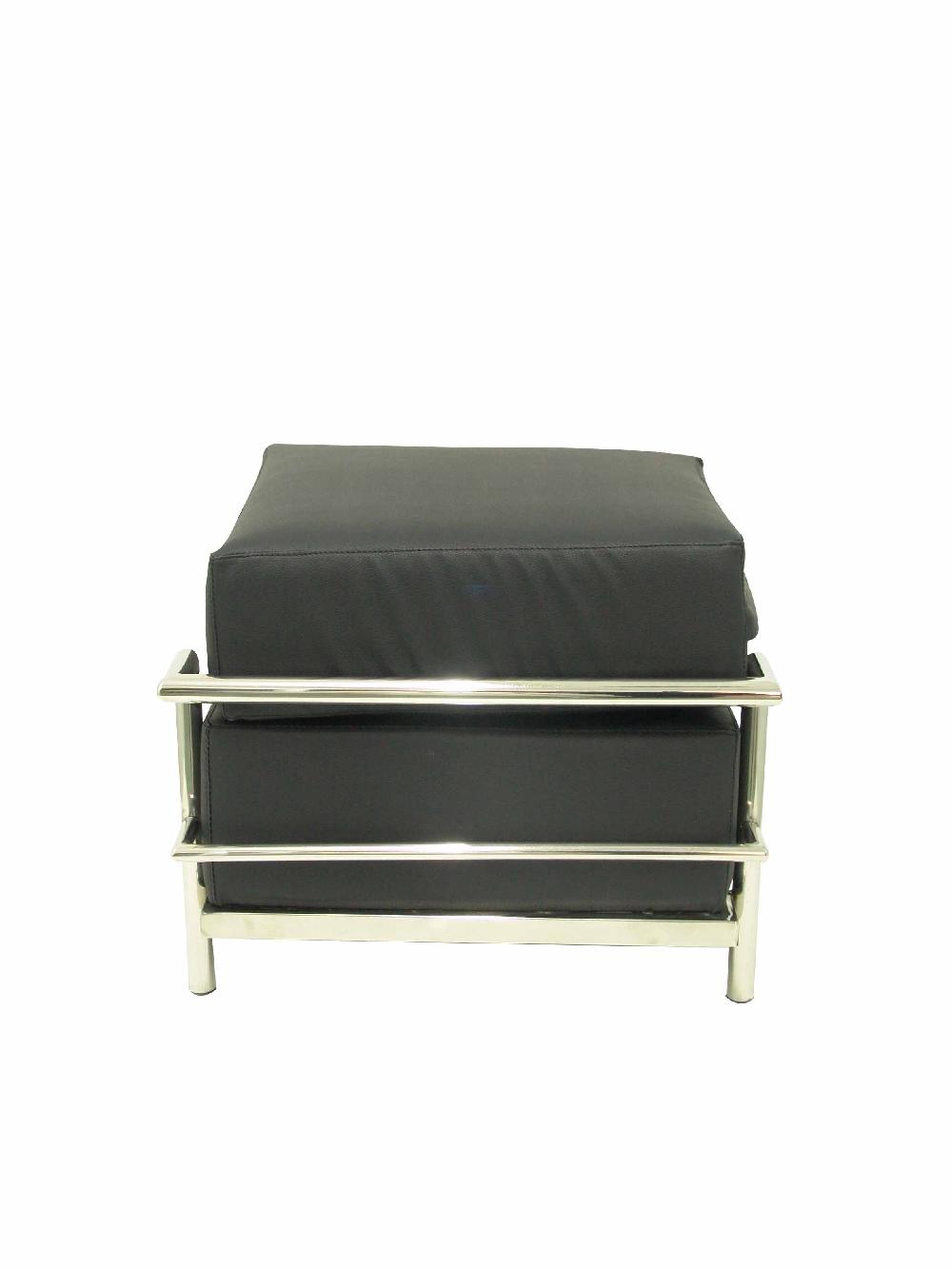 Piqueras Y Crespo Reposapies Sofá Similpiel Negro