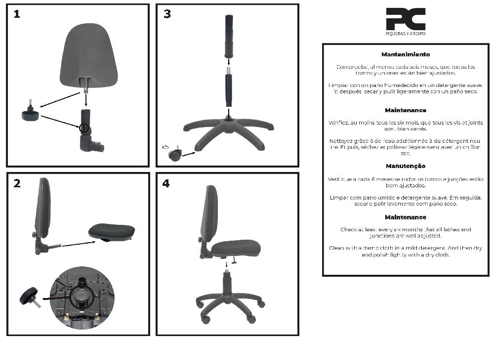 Piqueras Y Crespo Silla Ayna Bali Negro