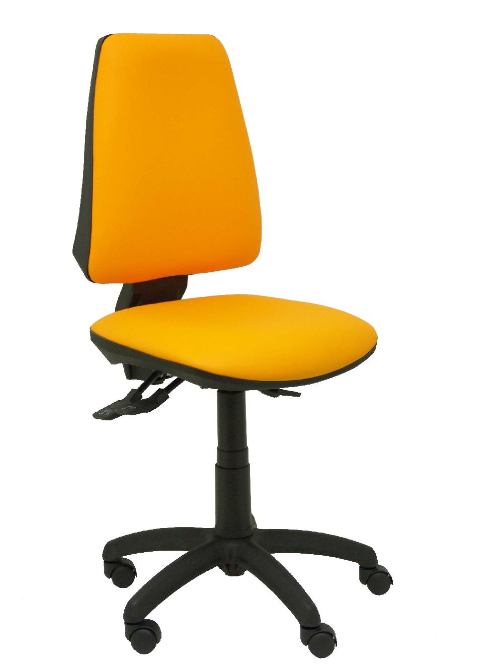 piqueras y crespo Silla Elche S similpiel naranja
