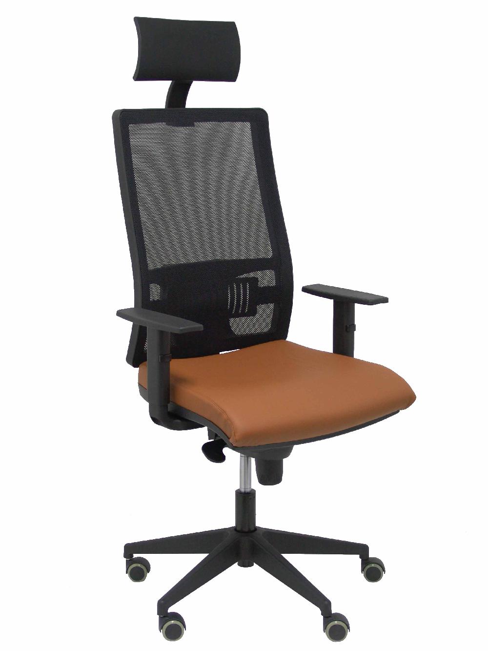 piqueras y crespo Silla Horna piel marrón