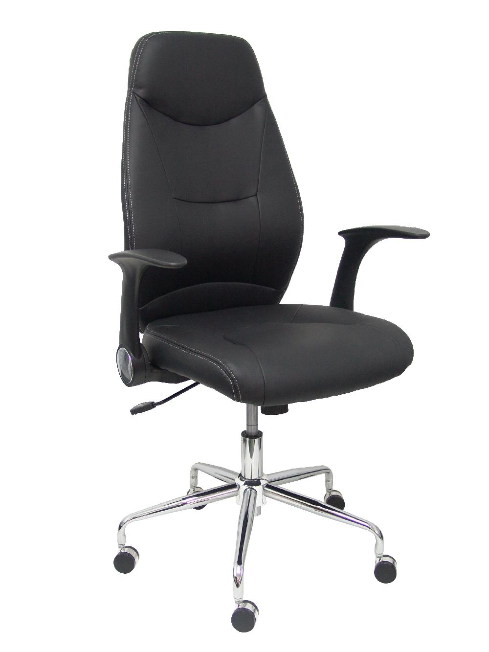 piqueras y crespo Silla Odrea similpiel negro