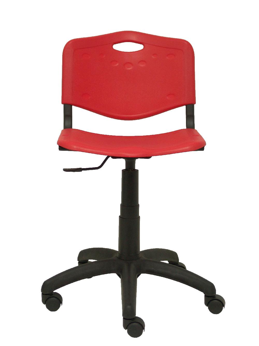 Piqueras Y Crespo Silla Robledo Giratoria Roja