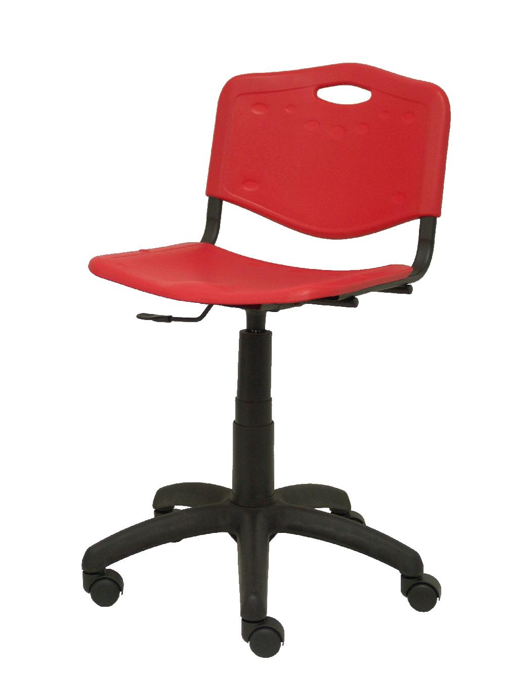 Piqueras Y Crespo Silla Robledo Giratoria Roja