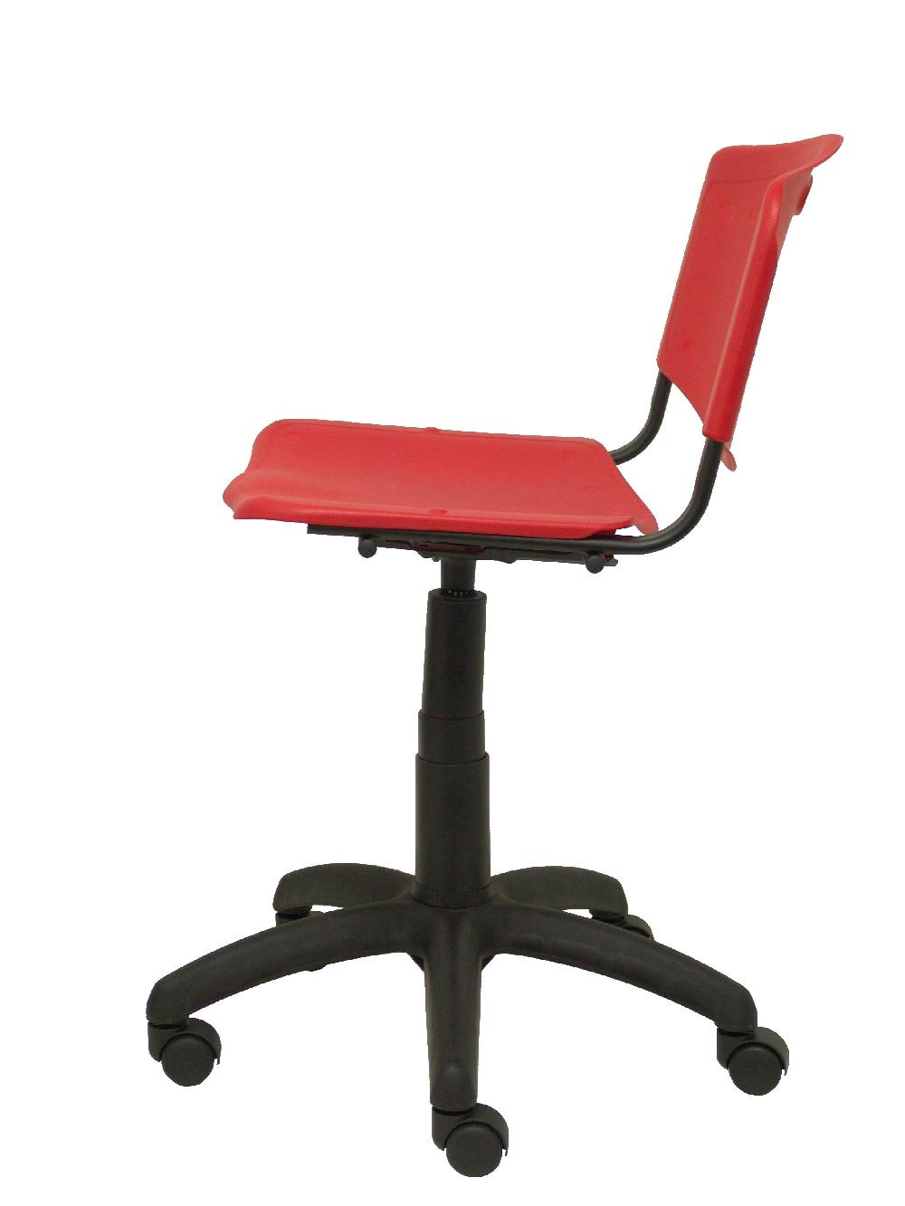 Piqueras Y Crespo Silla Robledo Giratoria Roja