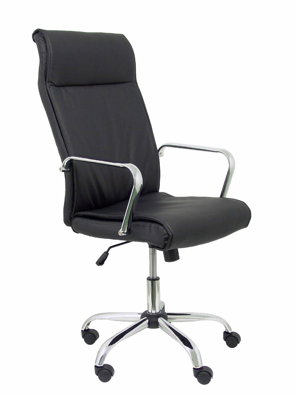 piqueras y crespo Sillón Carcelén similpiel negro