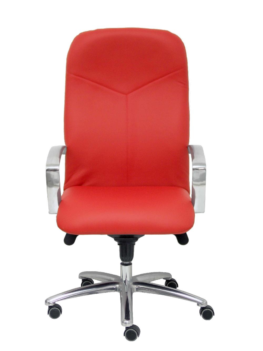 Piqueras Y Crespo Sillón Caudete Piel Rojo Ferrari