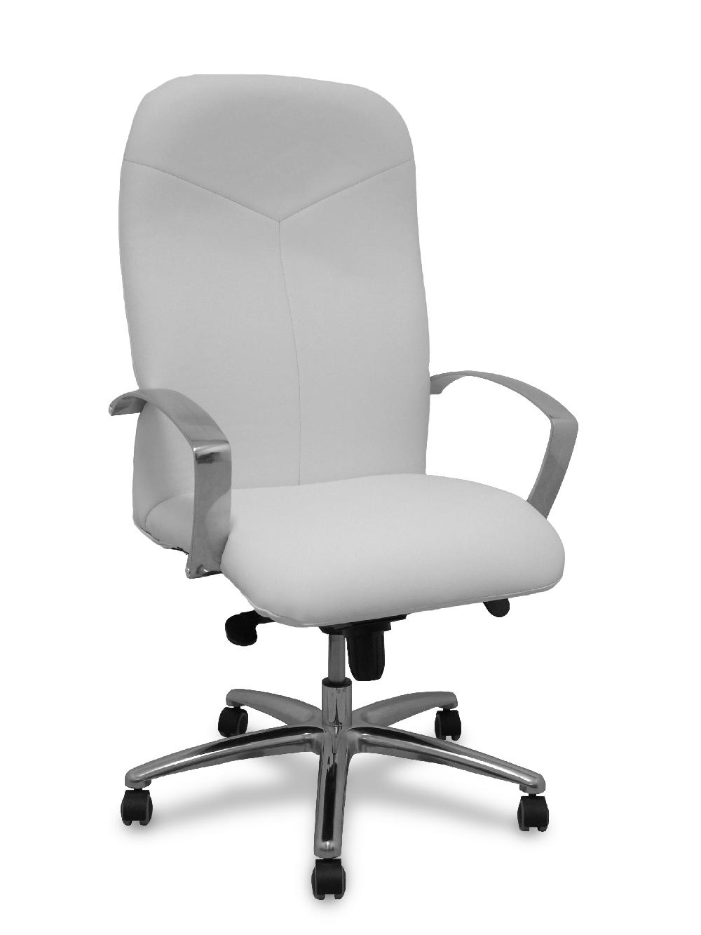 piqueras y crespo Sillón Caudete similpiel blanco