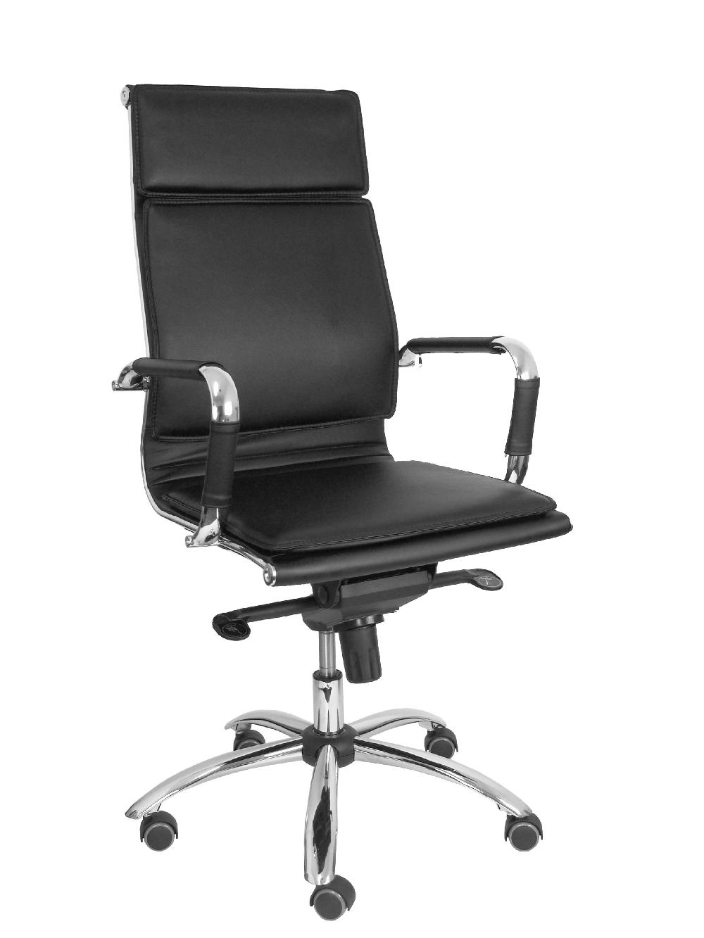 piqueras y crespo Sillón Yeste similpiel negro