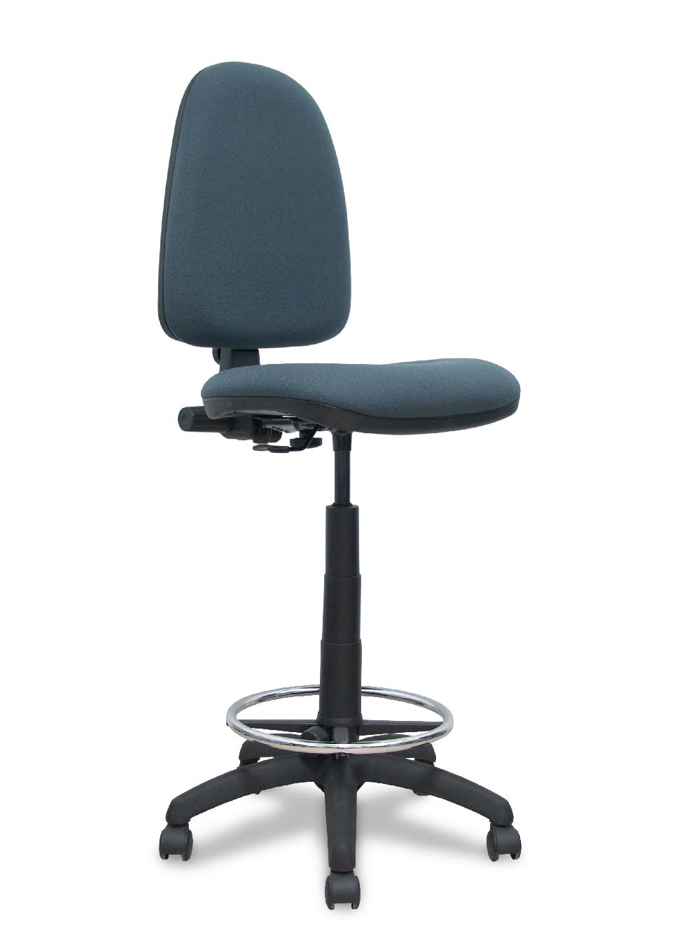 Piqueras Y Crespo Taburete Ayna Bali Gris Oscuro