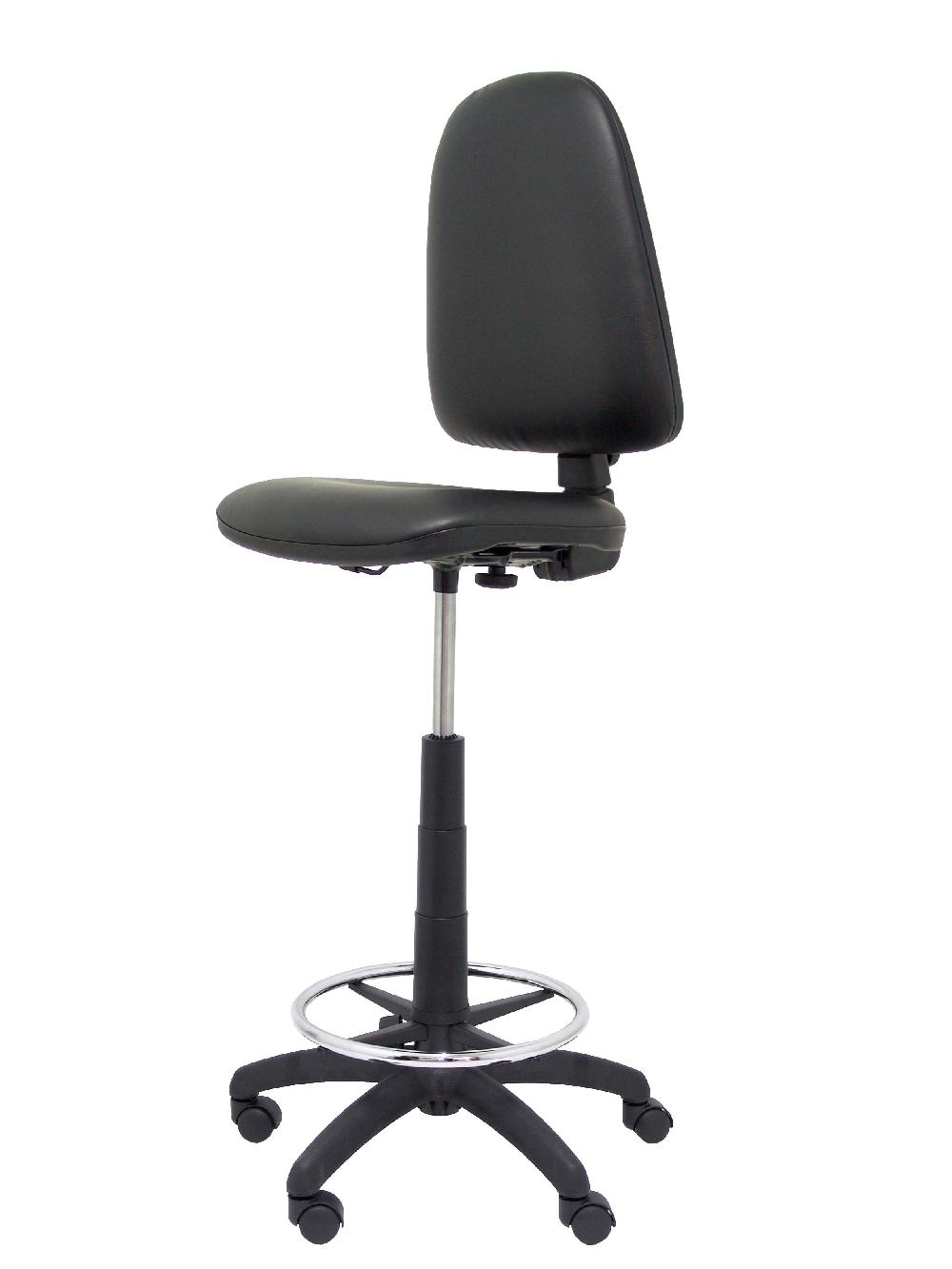 Piqueras Y Crespo Taburete Aýna Similpiel Negro