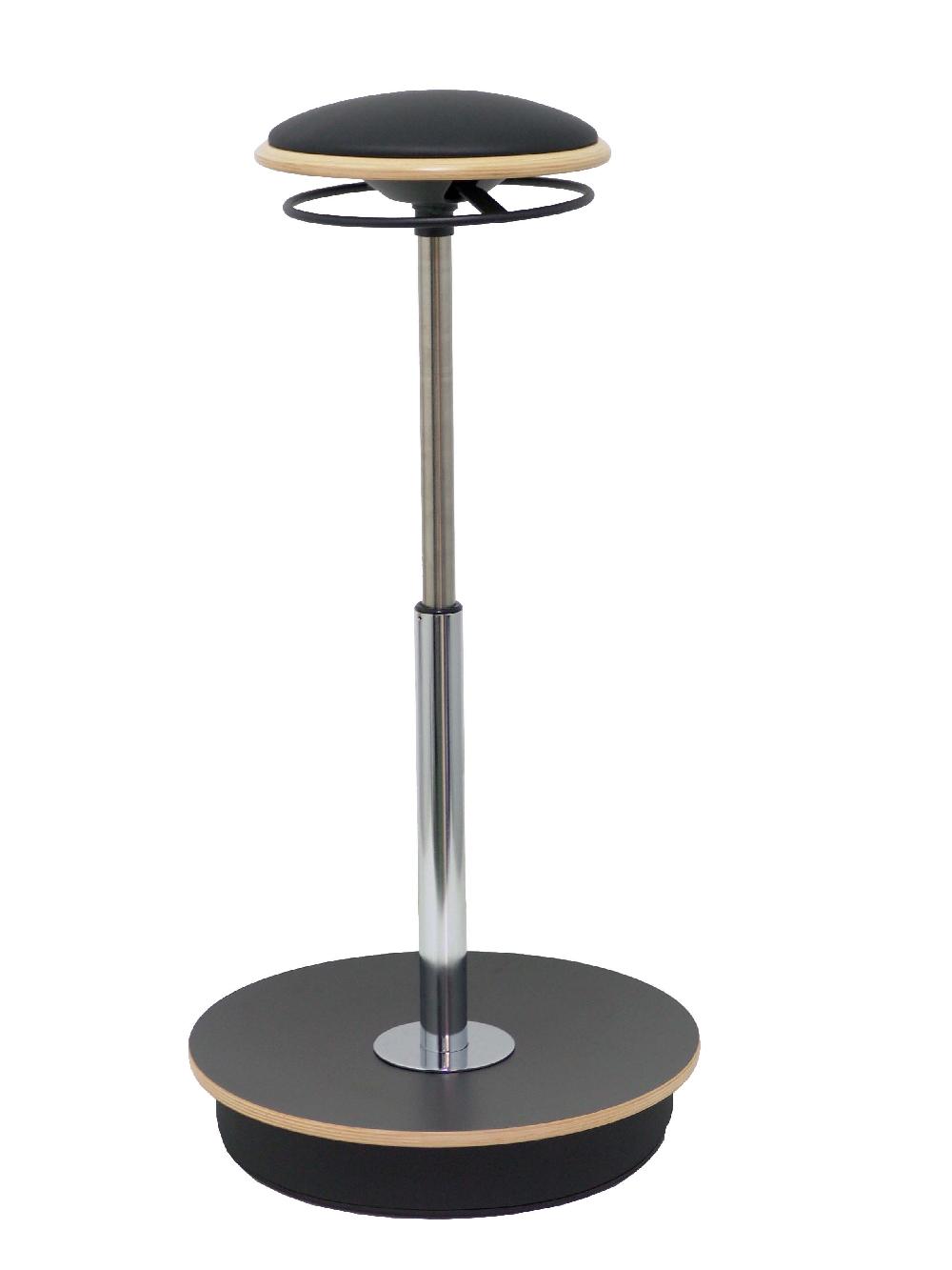 piqueras y crespo Taburete Belise kaiman negro