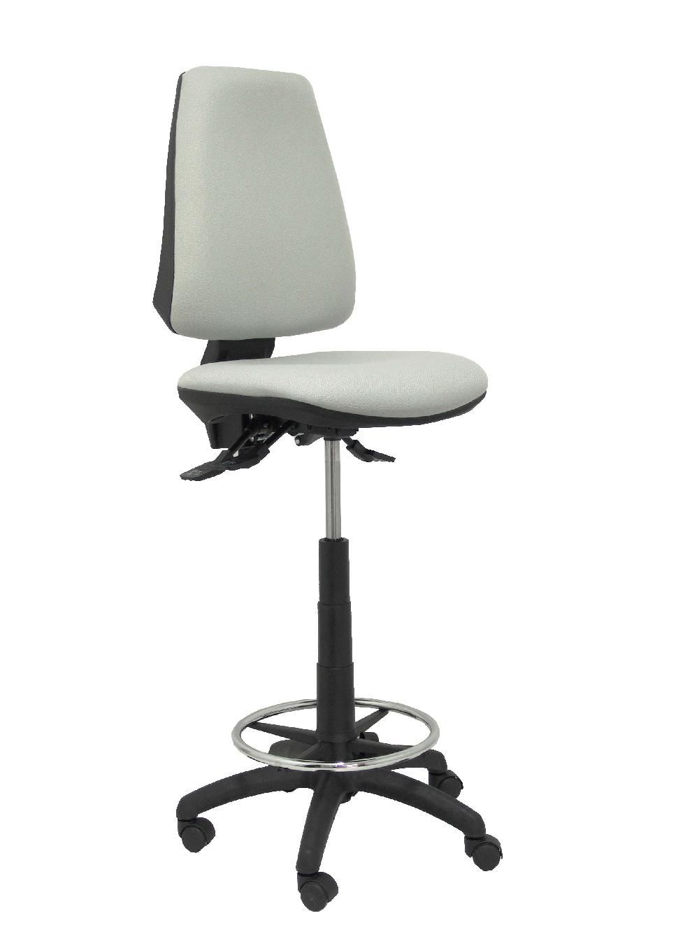 piqueras y crespo Taburete Elche S bali gris claro