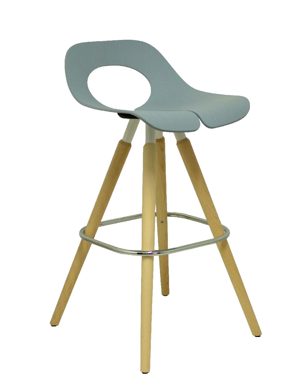 piqueras y crespo Taburete Tauko azul