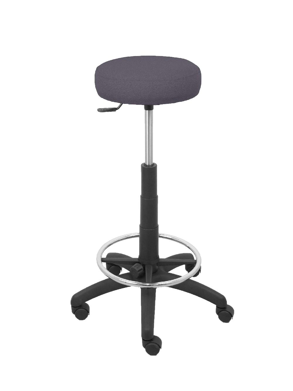 piqueras y crespo Taburete Tolosa bali gris oscuro