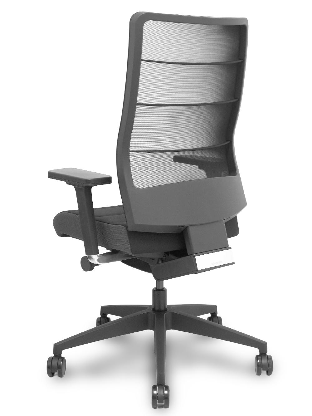 Piqueras Y Crespo Silla Airpad 2.0 Traslack Resp Malla Negra Asiento Era Negro Brazos 4D