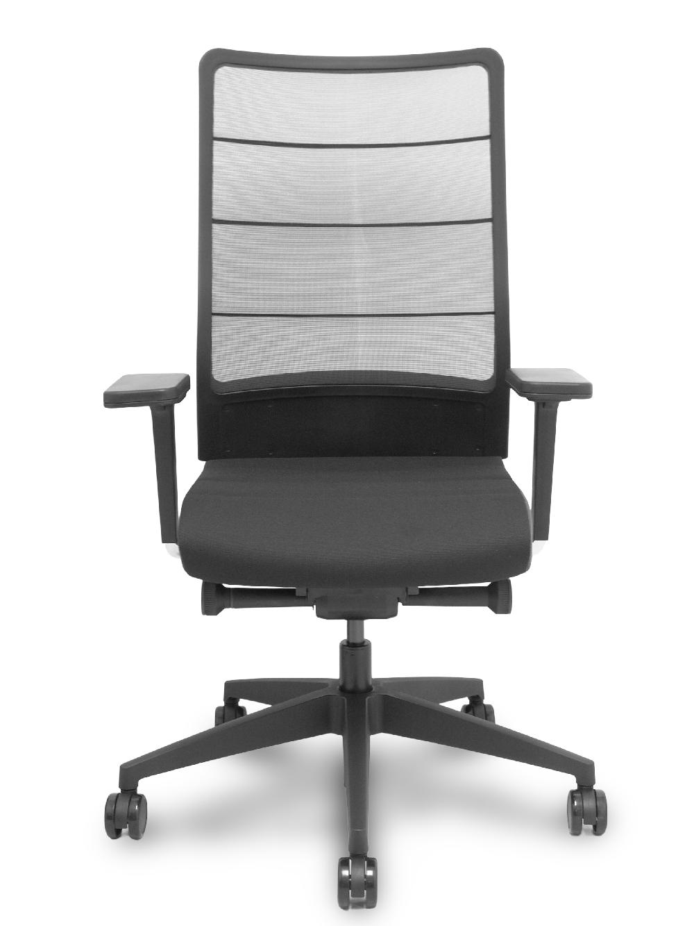 piqueras y crespo Silla Airpad 2.0 traslack resp malla negra asiento era negro brazos 4D