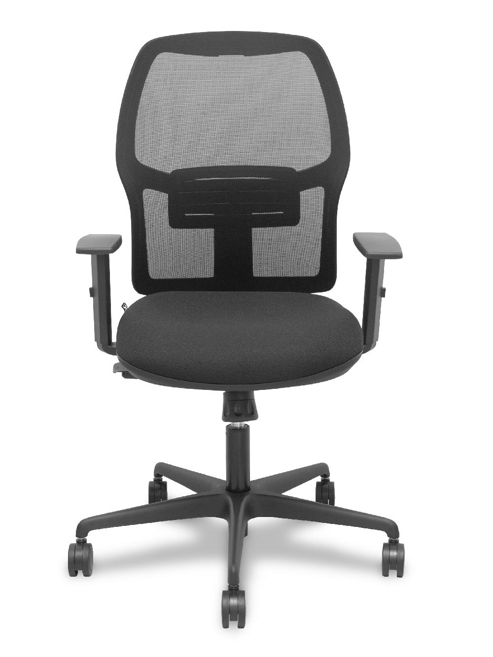 Piqueras Y Crespo Silla Alfera Sincro Malla Negra Bali Negro Brazo Regulable