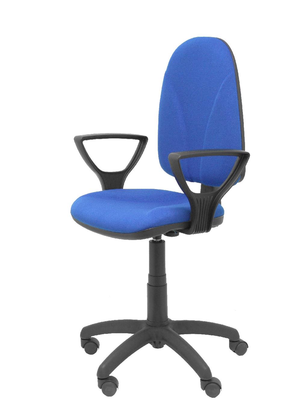 Piqueras Y Crespo Silla Algarra CP Bali Azul Brazos Fijos