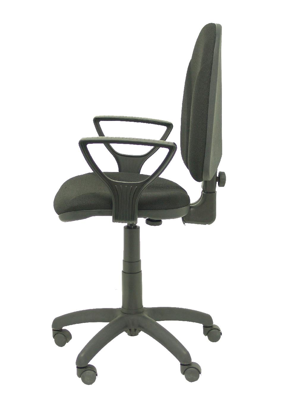 Piqueras Y Crespo Silla Algarra CP Bali Negra Brazos Fijos